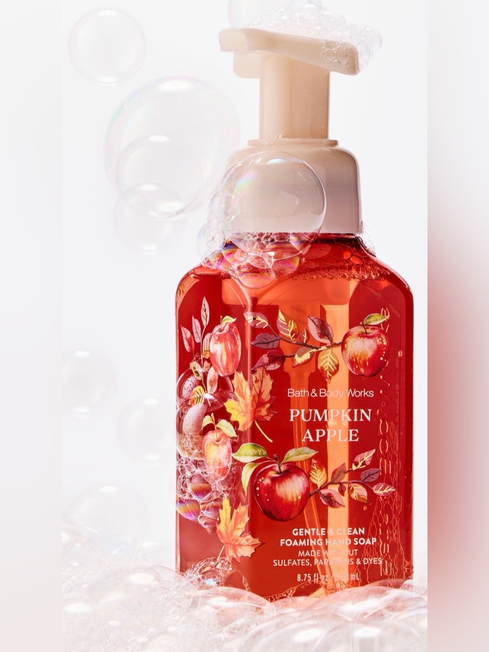 Bath & Body Works Pumpkin Apple Foaming Hand Soap